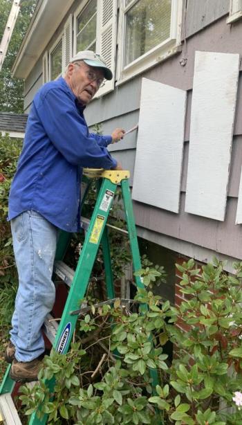 Allan Miller is a Rebuilding Together Gold Member who works on many volunteer projects throughout the year. BILL PEARSON/Boothbay Register