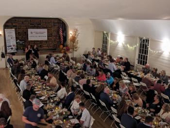 Boothbay Harbor Region Chamber of Commerce holds the 2023 awards dinner at Boothbay Railway Village Oct. 12. CANDI JONETH/Boothbay Register