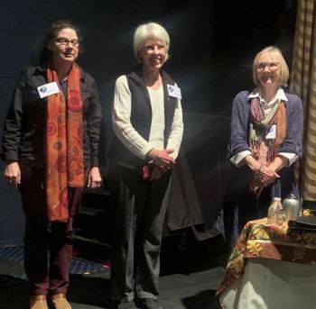 New Auxiliary President Gloria Wakefield, right, with new Auxiliary Board Officers Amy Bykowski, left, and Mary Lou Newstead. Courtesy photo