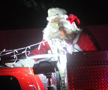 Santa and Mrs. Claus. STEVE EDWARDS/Boothbay Register