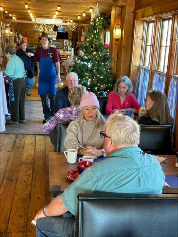 Seats were filled at the Nov. 20 Community Lunch. Jen Mitchell photo