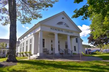 Boothbay Harbor Memorial Library. FRITZ FREUDENBERGER/Boothbay Register