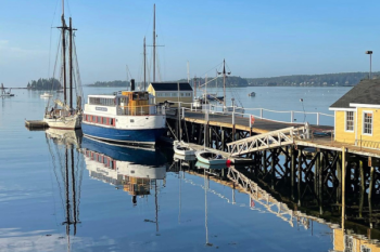 Bristol Marine typical tide. Courtesy of Bristol Marine