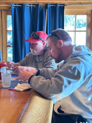 Father and son, Todd and Troy Plummer. Jennie Mitchell photo