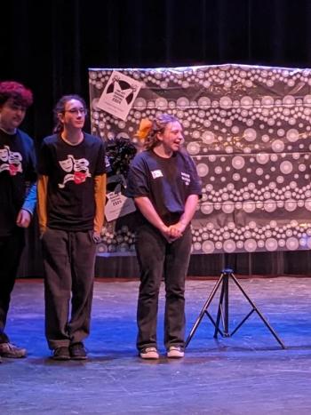 Suzie Edwards, for her role as Charlotte (Lottie), was honored with an All Festival Cast acting award. VCANDI JONETH/Boothbay Register