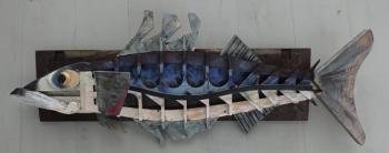 André Benoit’s “Horse Mackerel.” Courtesy of Southport Memorial Library André Benoit