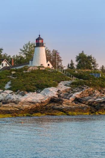 Burnt Island Lighthouse. Michael Leonard photo