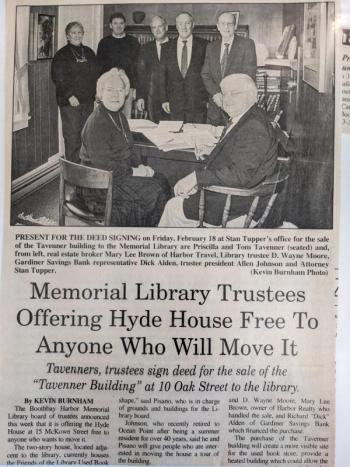 Courtesy of BHML archives
