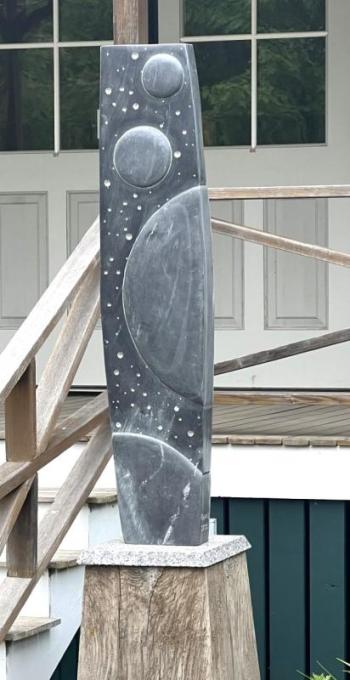 Close-up of “The Moon and The Stars.” Patricia Royall photo William Royall, ME