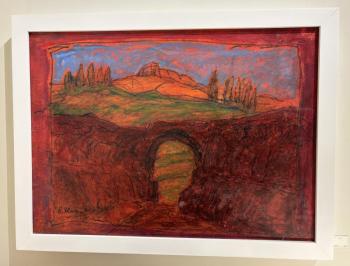 “Bibbona Arco” by Ivano Balluchi at Gold/Smith Gallery. Ivano Balluchi