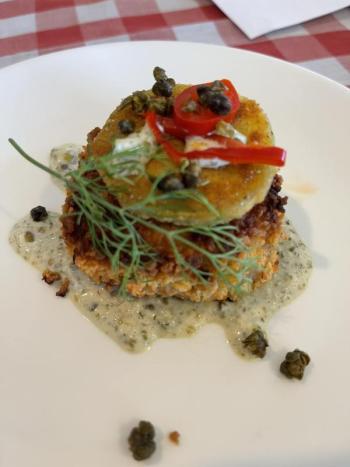 Newagen Seaside Inn Chef Shawn Litourneau’s entry.Cherie Scott photo