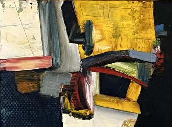 “Farover” - 12” x 16” acrylic on canvas, Jaap Eduard Helder. Jaap Eduard Helder