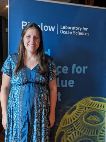 Catherine Mitchell, Ph.D. and senior research scientist at Bigelow. CANDI JONETH/Boothbay Register