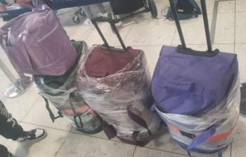 The Ukrainian family’s life possessions. Sedney said the Ukrainian mother took this photo. Courtesy of Damian Sedney