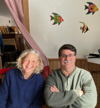 Katrina “Tina” Sedney and husband Damian. Courtesy of Damian Sedney