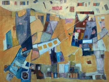 Carol Wiley’s “Just Hangin” is among the art in the August Members’ Show at BRAF. Courtesy of the venue Carol Wiley
