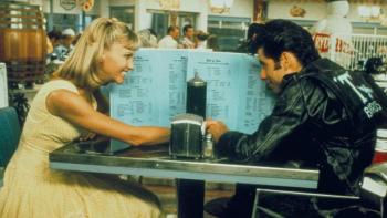 “Grease” screens free and one night only: Sunday, Sept. 1. And there’s a 50s costume contest, games, drive in photo booths... more! All at the Harbor Theater. Courtesy of the venue