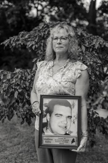 Jefferson’s Sharon Bailey, who leads the Grieving Hearts of Lincoln County support group, will participate in multiple 19 Towns, 19 Stories events. Hannah Latham photo, courtesy of Studio B