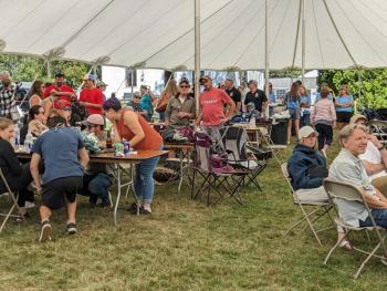 Boothbay Cornhole Classic. CANDI JONETH/Boothbay Register