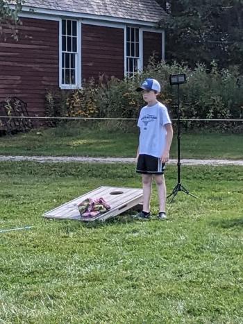 Boothbay Cornhole Classic. CANDI JONETH/Boothbay Register