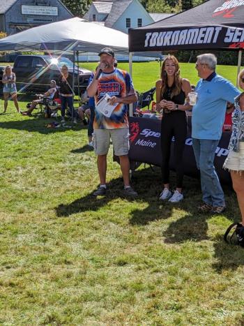 Boothbay Cornhole Classic. CANDI JONETH/Boothbay Register