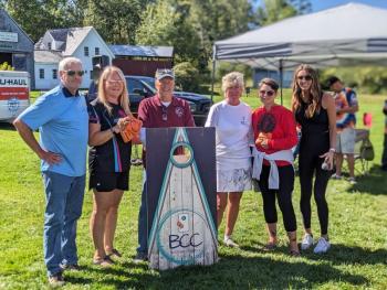 Boothbay Cornhole Classic. CANDI JONETH/Boothbay Register