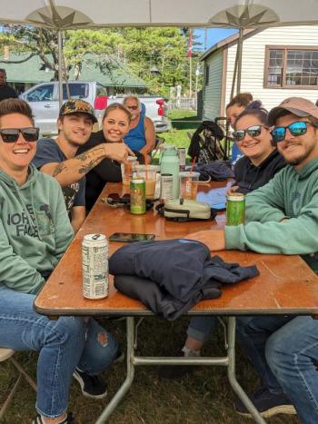 Boothbay Cornhole Classic. CANDI JONETH/Boothbay Register