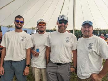 Boothbay Cornhole Classic. CANDI JONETH/Boothbay Register