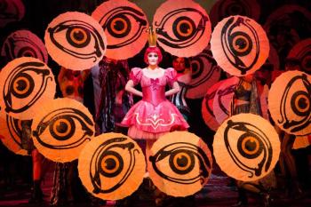 Erin Morley as Olympia in Offenbach's Offenbach’s “Les Contes d’Hoffmann." Courtesy of the venue