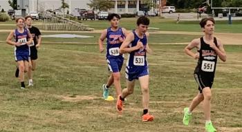 BILL PEARSON/Boothbay Register Boy runners