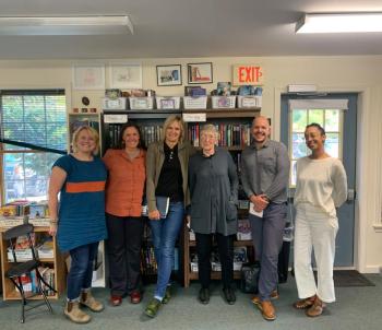 CTL staff with authors