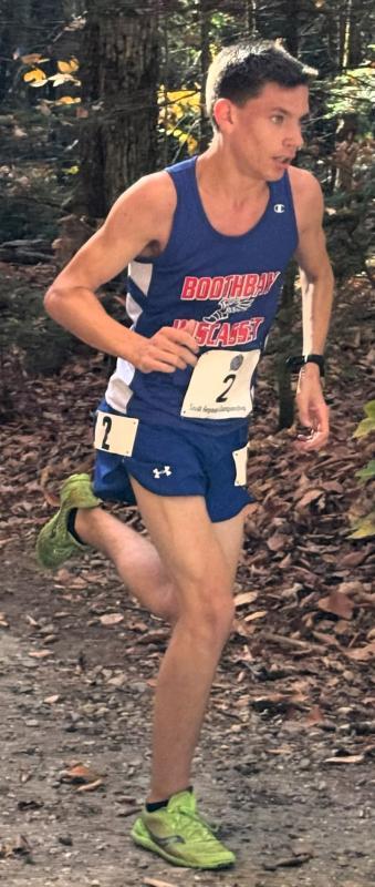 A boy runner. 