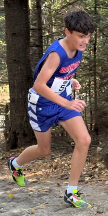 A boy runner