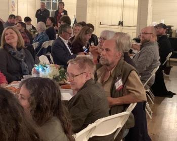 The 2024 Boothbay Harbor Region Chamber of Commerce annual dinner Oct. 15 drew a large crowd. BILL PEARSON/Boothbay Register crowd