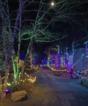 Gardens Aglow. STEVE EDWARDS/Boothbay Register