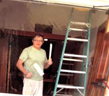 Gearry Judkins, painter and all-round go-to man for First United Methodist Church. Courtesy photo Gearry Judkins, painter and all-round go-to man for the First United Methodist Church. Courtesy photo