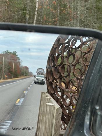 Spheres in transit. Courtesy of Jay Sawyer