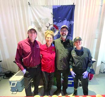 The winning Boothbay Craft Brewery team from left: Cody Mitchell, Lori Mitchell, Paul McGuire and Sharon Fortune. Tancy Mitchell photo The winning Boothbay Craft Brewery Team, from left: Cody Mitchell, Lori Mitchell, Paul McGuire and Sharon Fortune. Tancy Mitchell photo
