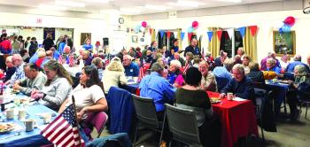 Rotary hosts annual Veterans Appreciation Dinner. CANDI JONETH/Boothbay Register CANDI JONETH/Boothbay Register