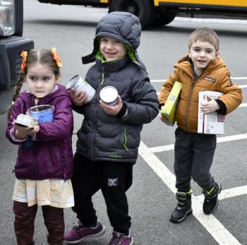 Boothbay Region Elementary School students