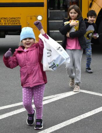 Boothbay Region Elementary School students