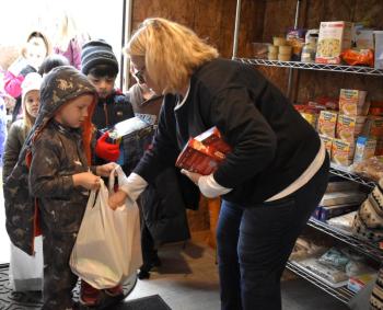 Boothbay Region Elementary School students