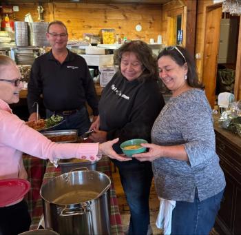 Community Lunch Dec. 9. Jen Mitchell photo