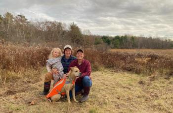 Laura and Vanessa Shields-Haas of Damariscotta have amended an existing conservation easement on their land to allow for permanent trail access, clearing the way for the construction of a mile-long accessible trail along the river connecting Coastal Rivers’ Round Top Farm to the organization’s Salt Bay Farm property in Damariscotta. Courtesy photo Laura and Vanessa Shields-Haas of Damariscotta have amended an existing conservation easement on their land to allow for permanent trail access, clearing the way for the construction of a mile-long accessible trail along the river connecting Coastal Rivers’ Round Top Farm to the organization’s Salt Bay Farm property in Damariscotta. Courtesy photo