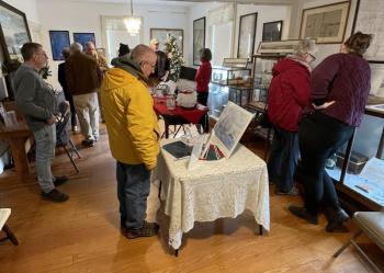 The crowd on Saturday morning. FRITZ FREUDENBERGER/Boothbay Register