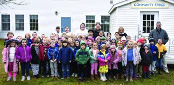 Boothbay Region Elementary School students