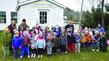 Boothbay Region Elementary School students