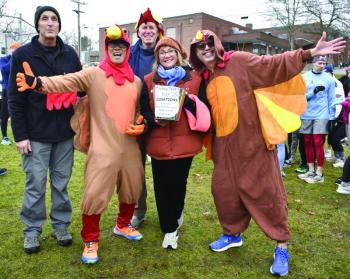 Turkey trot participants.