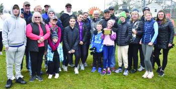Turkey trot participants.