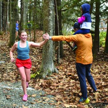 Turkey trot participants.